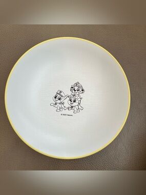 BNWT Japan Paw Patrol Kids Round Bowl Plate